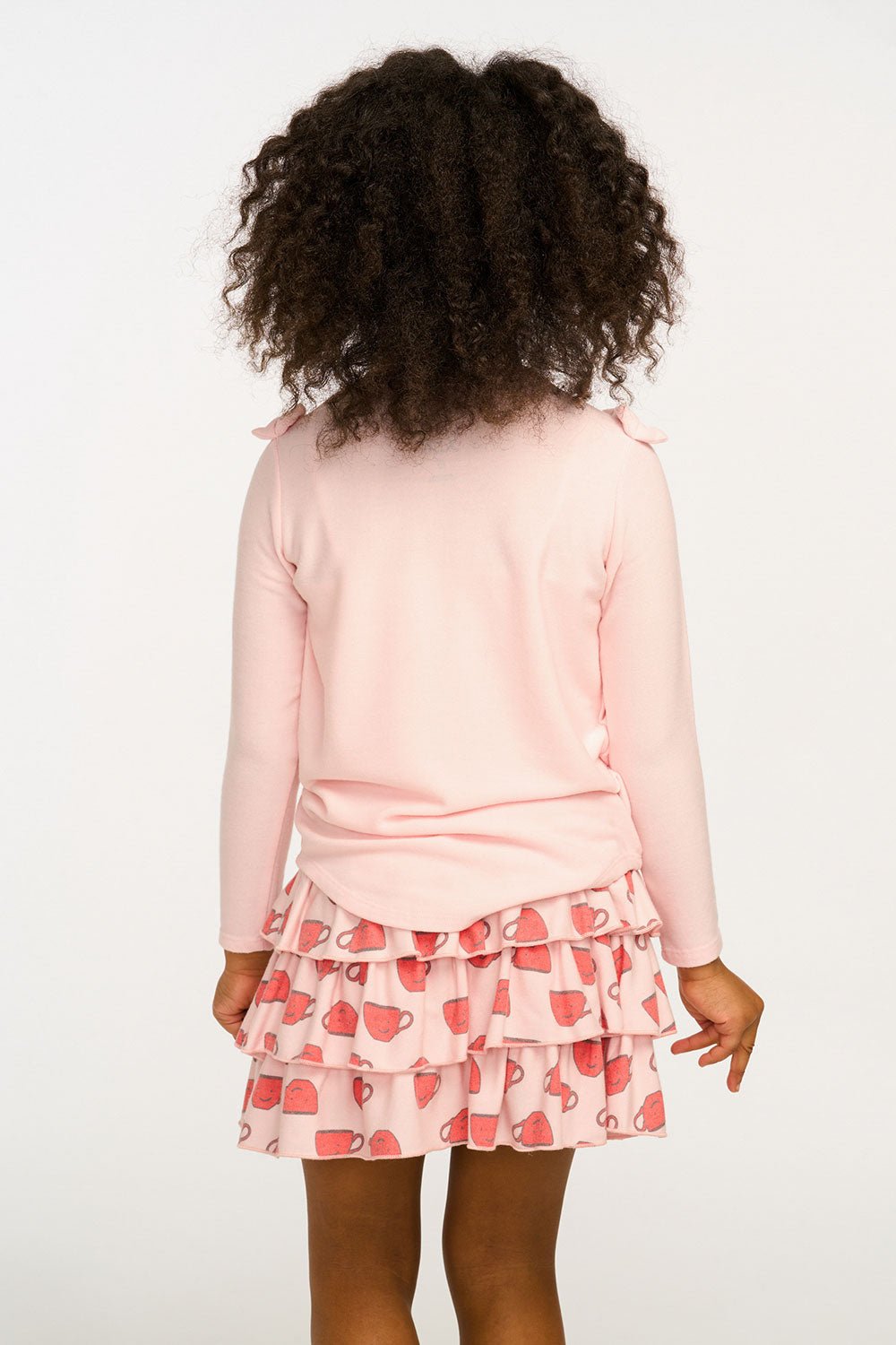 Chaser Cute Tea Long Sleeve in Rosy