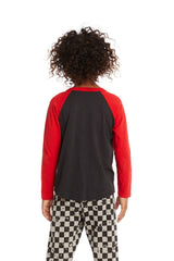 Chaser Def Leppard On Through The Night Tee in Licorice