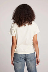 Chaser Grateful Dead Rose Tee in White