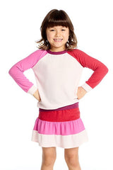 Chaser Kids Basic Pinky Colorblock Pullover