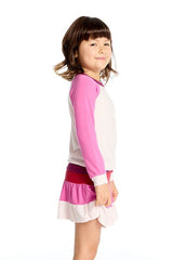Chaser Kids Basic Pinky Colorblock Pullover