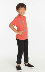 Chaser Kids Hero Tee in Flame