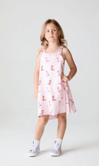 Chaser Kids These Boots Allover in Cotton Candy