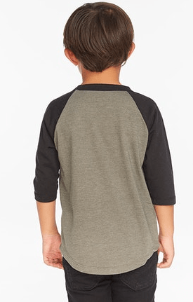 Chaser Kids Trouble Maker Jersey Top in Safari