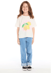 Chaser Lemonade Amore Tee in Starry White