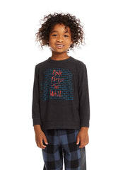 Chaser Pink Floyd The Wall Long Sleeve in Licorice