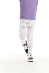 Chaser Seamed Panel Joggers in Snowflake
