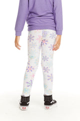 Chaser Seamed Panel Joggers in Snowflake