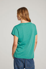 Chaser The Beatles Band Tee in Bottle Green