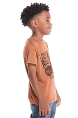 Chaser Willie Nelson Boys Tee In Whiskey
