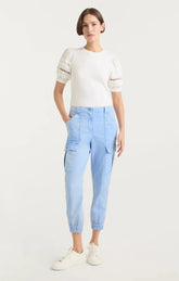 Cinq A Sept Skinny Kelly Pant in Skylight
