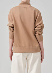 Citizens of Humanity Cara Fleece Turtleneck in Surrey