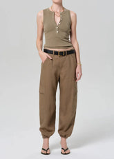 Citizen of Humanity Ciela Ballon Utility Pant in Reservoir