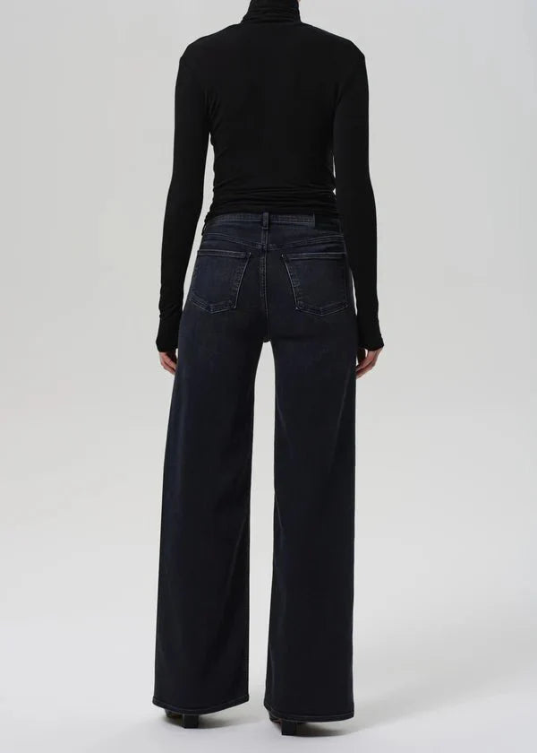 Citizen of Humanity Issy Wide Leg in Black