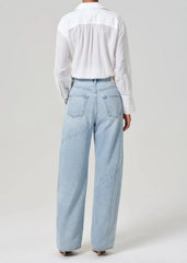 Citizens of Humanity Ayla Swirl Baggy Cuffed Jeans in Hallstatt