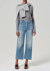 Citizens of Humanity Lyra Patch Pocket Jeans in Splendor