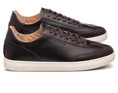 Clae Deane Sneaker in Brown Leather