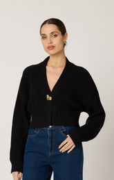 Cleobella Heart Sweater Cardigan
