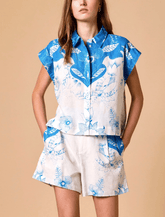 Cleobella Simone Blouse in Celestia