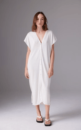 Colorush Kelly Kimono Dress in White