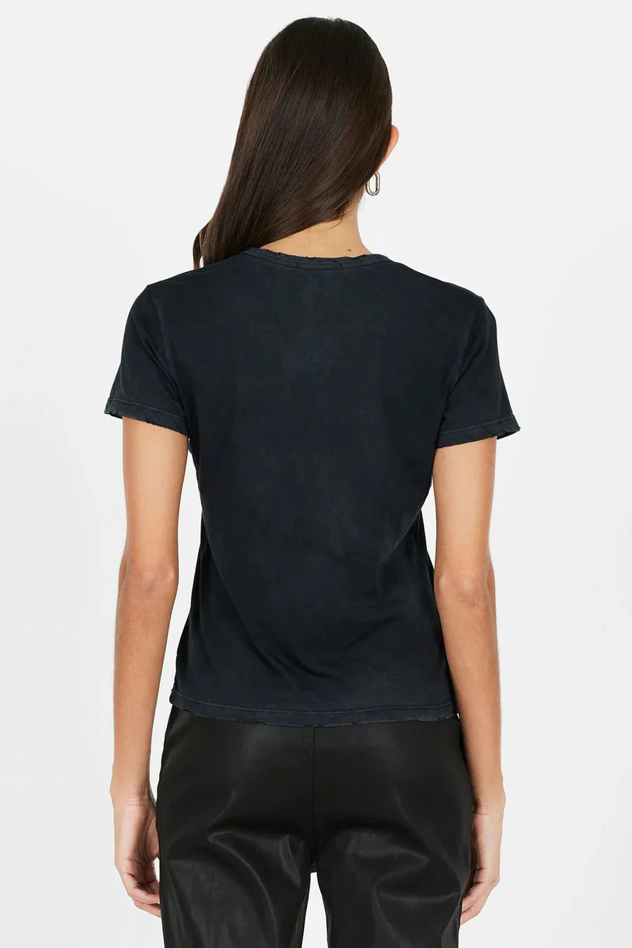 Cotton Citizen Standard V-Neck in Vintage Black