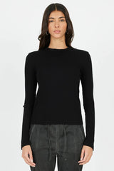 Cotton Citizen Verona Crew Shirt in Jet Black