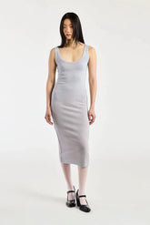 Cotton Citizen Verona Midi Dress in Mauve Sky Cast