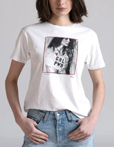 Cpress Girl Power Mushie Tee in Worn White