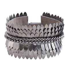 Deepa Gurnani Chiara Bracelet in Gunmetal