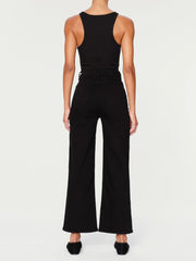 DL1961 Hepburn Vintage Wide Leg in Jet Black
