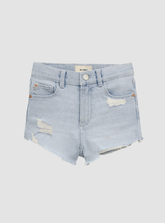 DL1961 Kids Lucy Short in Poolside Distressed