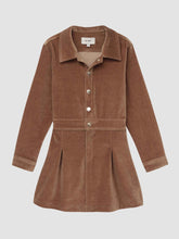 DL1961 Kids Manning Dress in Teakwood