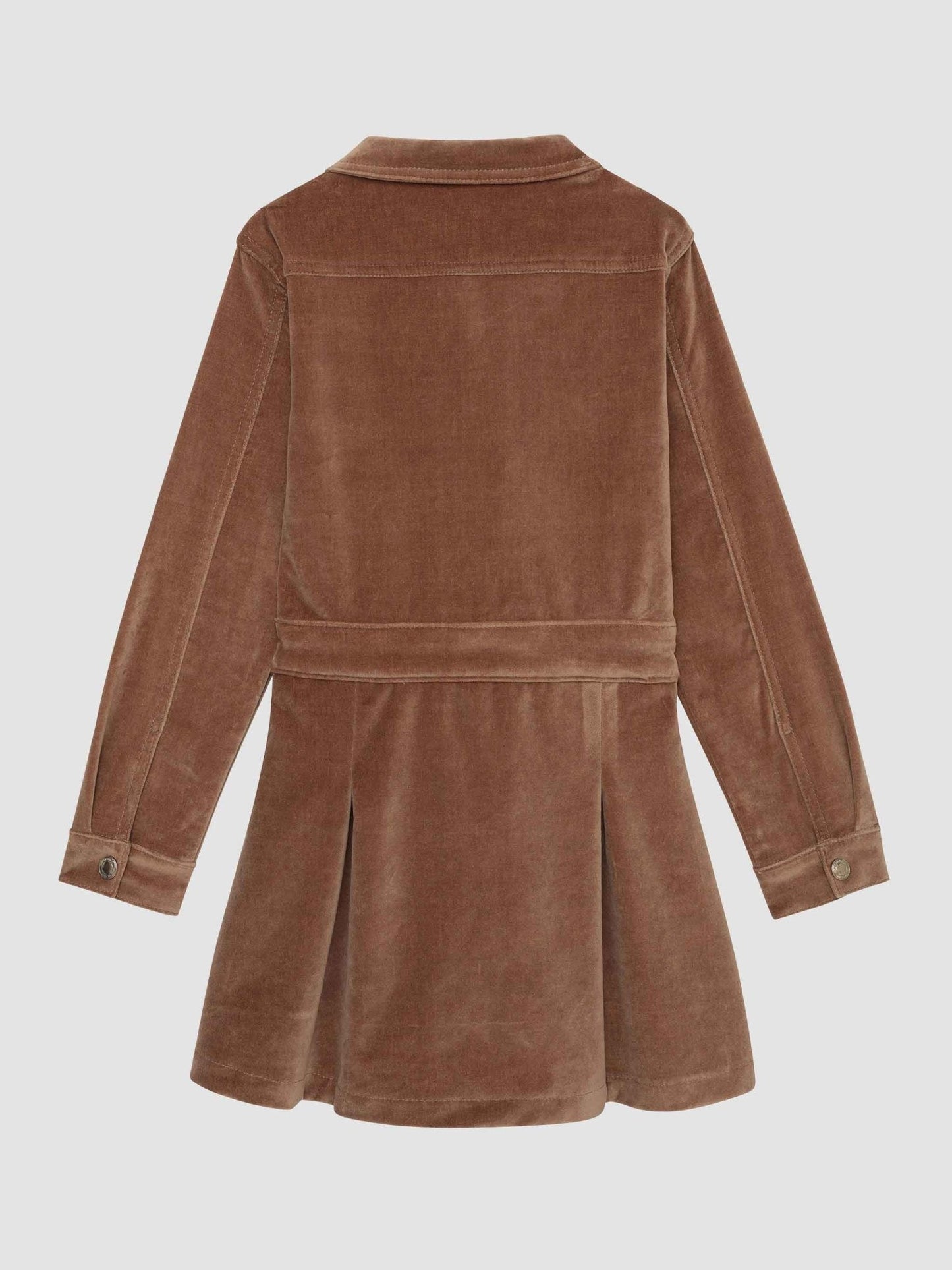 DL1961 Kids Manning Dress in Teakwood