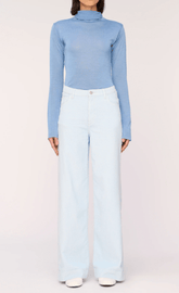 DL1961 Zoie Wide Leg Relaxed Vintage in Cerulean
