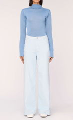 DL1961 Zoie Wide Leg Relaxed Vintage in Cerulean