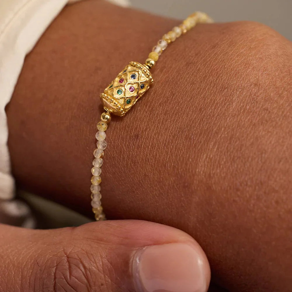 Dorothee Sausset Rakhi I See You Stones 1 Bracelet