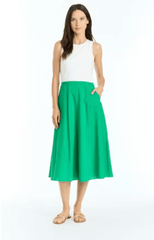 Drew Alaia Skirt in Emerald