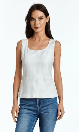 Drew Carter Top in Ivory