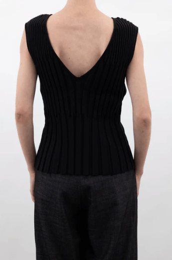 Elaine Kim Waltina Reversible Tank in Black