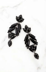 Elizabeth Cole Rogue Earring in Black
