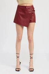 En Saison Campbell Skort in Dark Rose