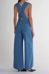 ética Elina Jumpsuit in Ethereal Blue