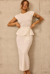 Fab Moments Knit Set - White
