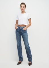 Favorite Daughter Mikaela Low Slung Jean in Charlestown