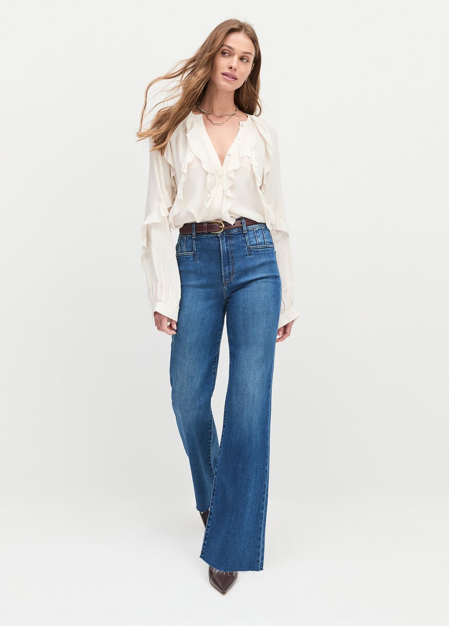 Favorite Daughter The Because Of You Top in Ivory