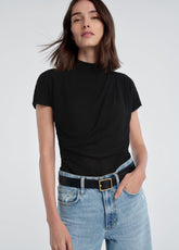 Favorite Daughter The Graceful Top in Black