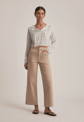 Favorite Daughter The Mischa Wide Leg in French Oak