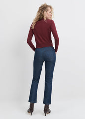 Favorite Daughter The Valentina Super High Rise Straight in Pepper