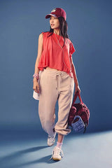 FP Movement My Time Layer Tee in Hibiscus