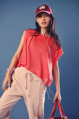 FP Movement My Time Layer Tee in Hibiscus